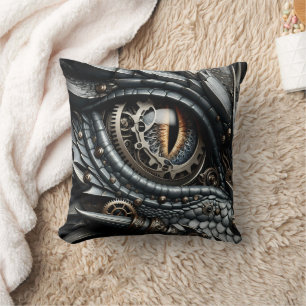 Almofada Steampunk Dragon Olho Fechado Ai Art
