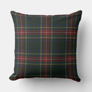 Almofada Stewart Black Modern Original Scottish Tartan