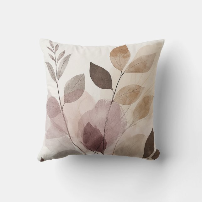 Almofada Stillness in Motion Warm Minimalist Design (Verso)
