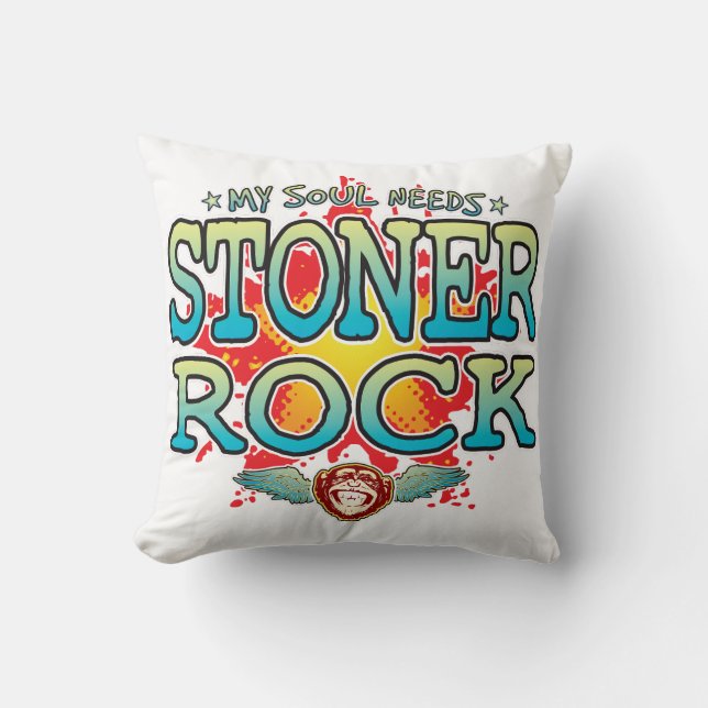 Almofada Stoner Rock Soul Cushion (Frente)