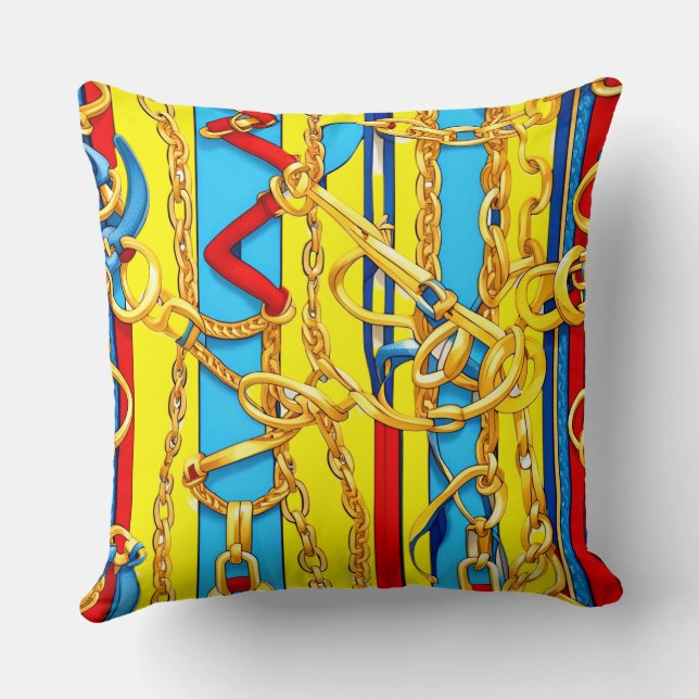 ALMOFADA STRAPS, BUCKLES E CADEIAS (Verso)