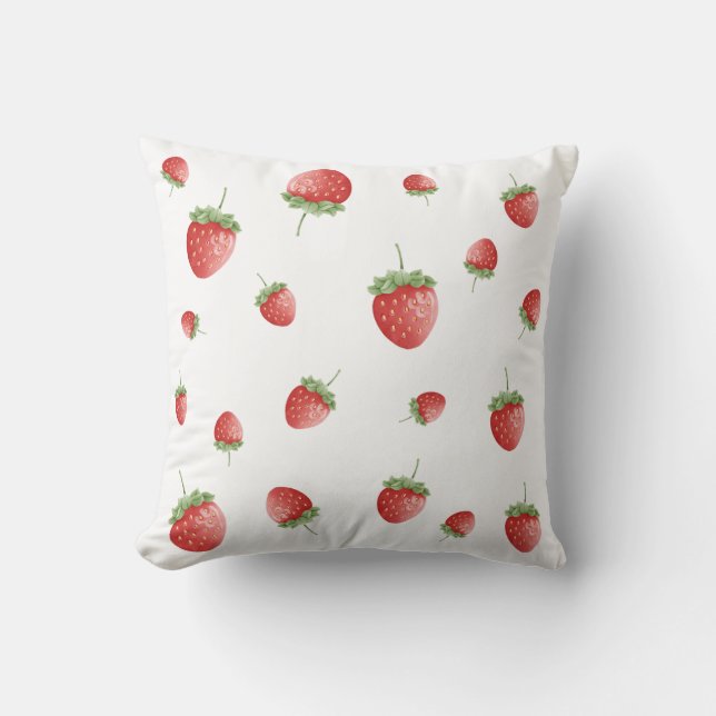 Almofada Strawberry Pattern (Frente)