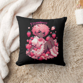 Almofada Strawberry Sweetheart: Escuridão da Espinha