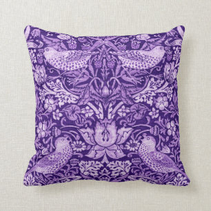 Almofada Strawberry Thef Purple, William Morris
