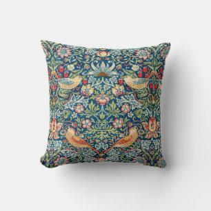 Almofada Strawberry Thief por William Morris