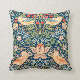 Almofada Strawberry Thief (por William Morris)