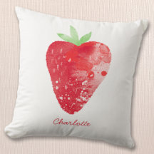 Strawberry Watercolor Personalizada