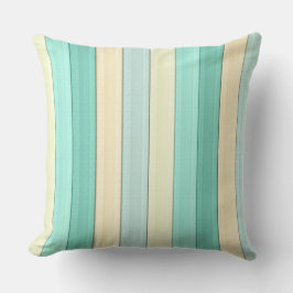 Almofada Stripes Pastel Mint Peach geométrica vertical