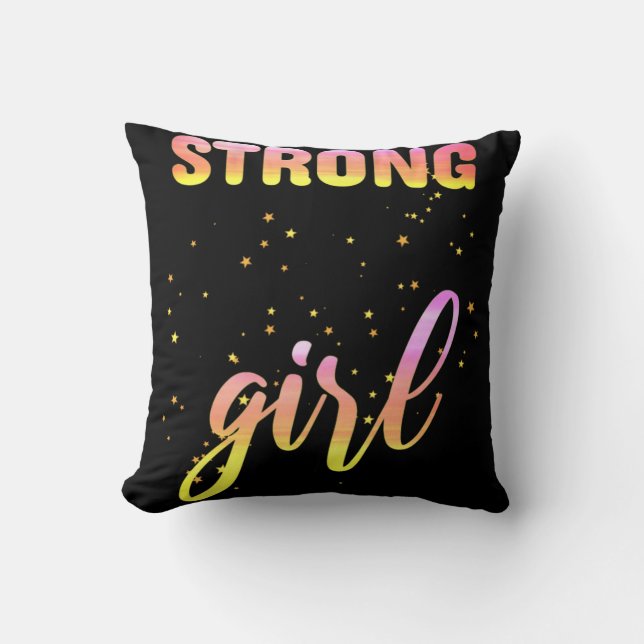 Almofada Strong Girl Pastel Star (Frente)