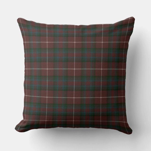 Almofada Stuart Butte Modern Original Scottish Tartan (Frente)