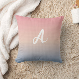 Almofada Sua carta Neon Dawn personalizada