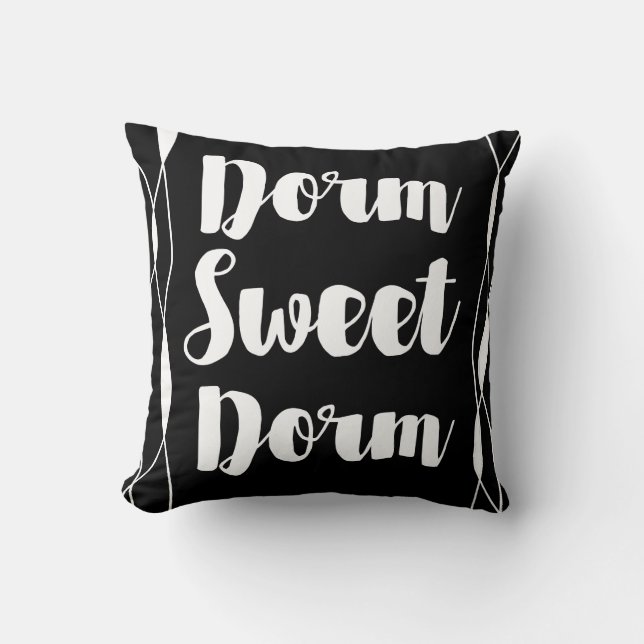 Almofada Sua cor escolhe Dorm Sweet Dorm (Frente)