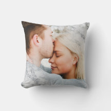 Sua Foto: Marble Branco Personalizado