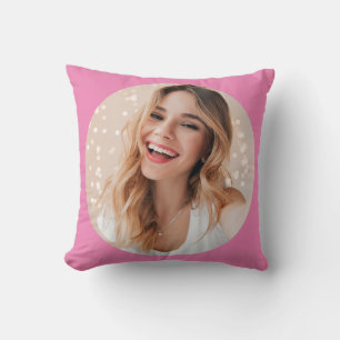 Almofada Sua foto na sua cara em um personalizado