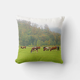 Almofada Sua imagem de fazenda no travesseiro decorativo 