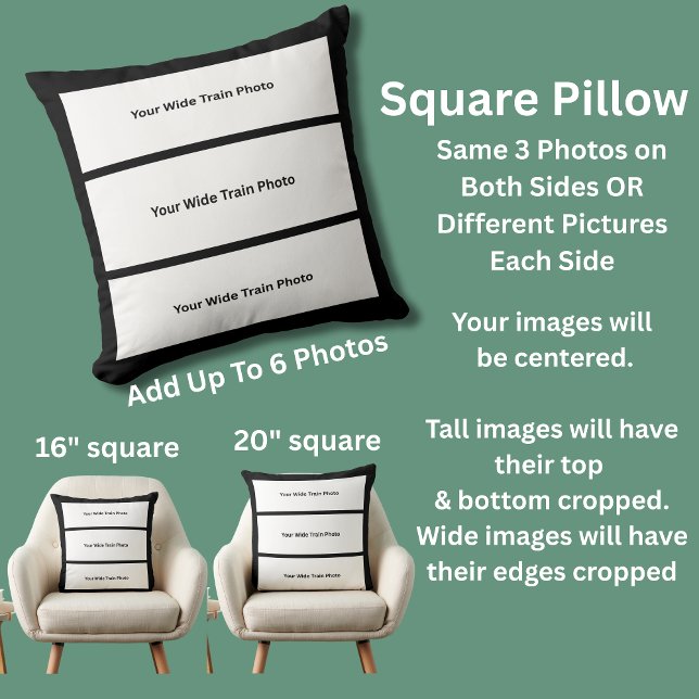Almofada Sua Própria 6 Fotografias Amplas no Travesseiro Qu (Criador carregado)