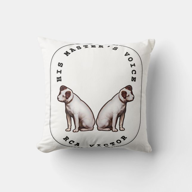 Almofada Sua Voz do Mestre RCA Victor (Frente)