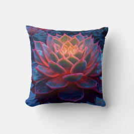 Almofada Suculente ao Brilho Roxo - Beleza Reflexa