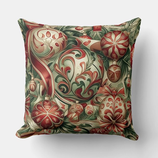 Almofada Sugarplum Sparkle Natal (Frente)