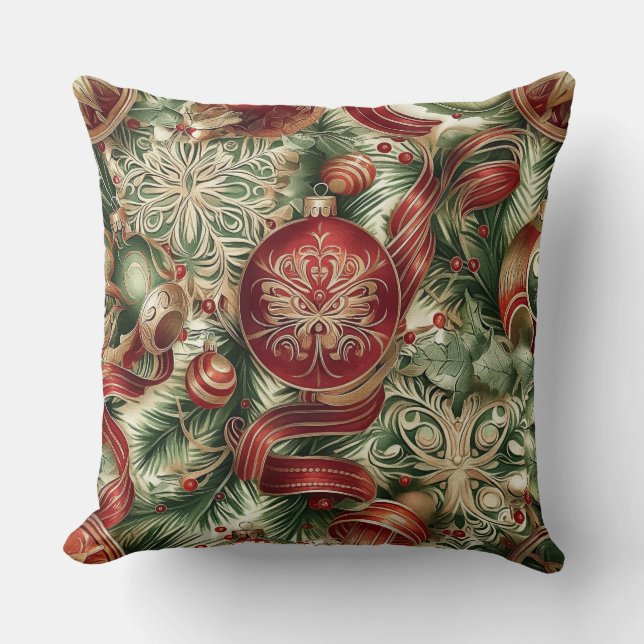 Almofada Sugarplum Sparkle Natal (Frente)