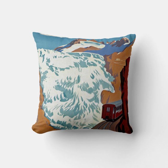 Almofada Suiça Furka-Oberalp (Frente)