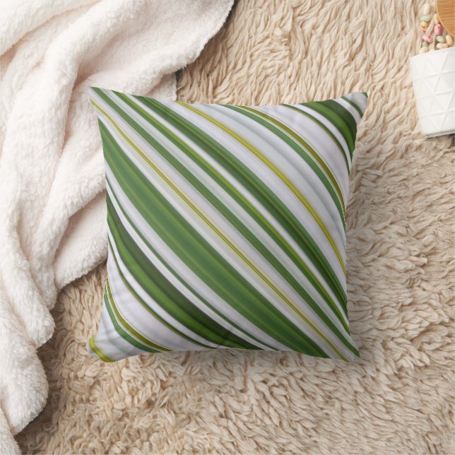 Almofada Summer Daisy White e Greve Verde (Cobertor)