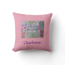 Summer Garden Bench Personalizado