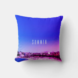 Almofada Summer Vibes Blue Purple Modern Personal