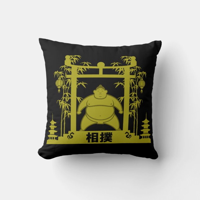 Almofada Sumo Wrestler (Frente)