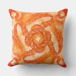 Almofada Sun-Kissed Swirl Knot Pattern