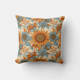 Almofada Sunflower Throw Pillow