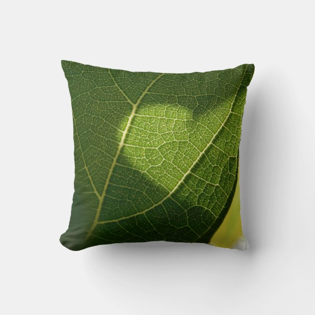 Almofada Sunlight Heart Leaf Pillow (Frente)