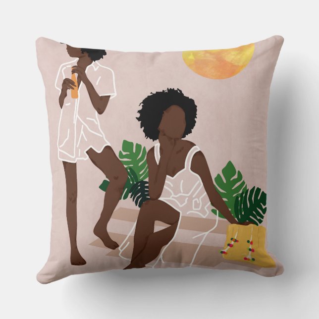 Almofada Sunlit Queens (Verso)