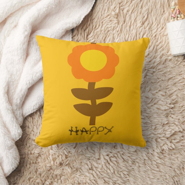 Almofada Sunny Bloom Throw Pillow (Cobertor)