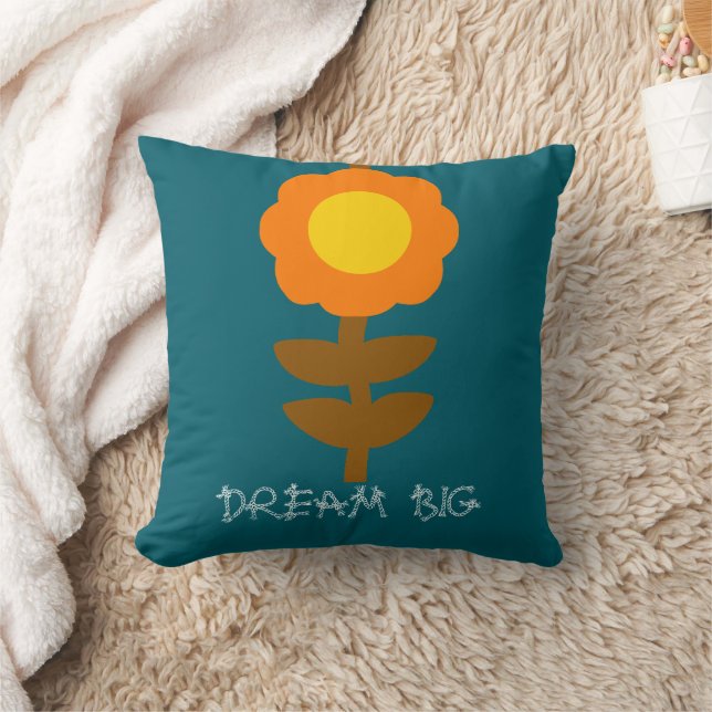 Almofada Sunny Bloom Throw Pillow (Cobertor)