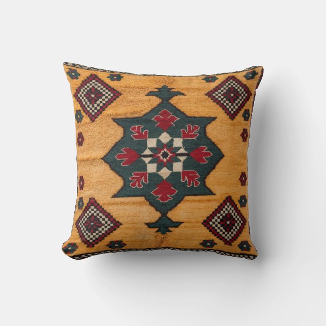 Almofada Sunny Delight" Persa Kilim Cushions: Eterno (Frente)