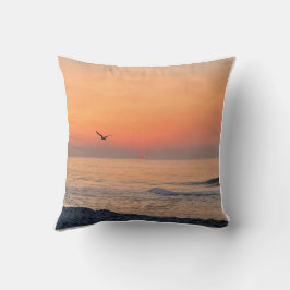 Almofada Sunrise na praia