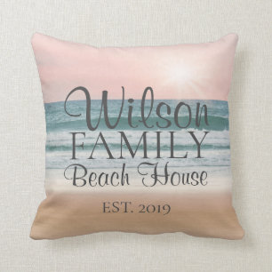 Almofada Sunset de Verão da Family Beach House