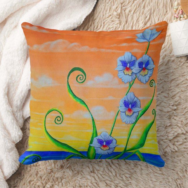 Almofada Sunset Orquídeo (Cobertor)