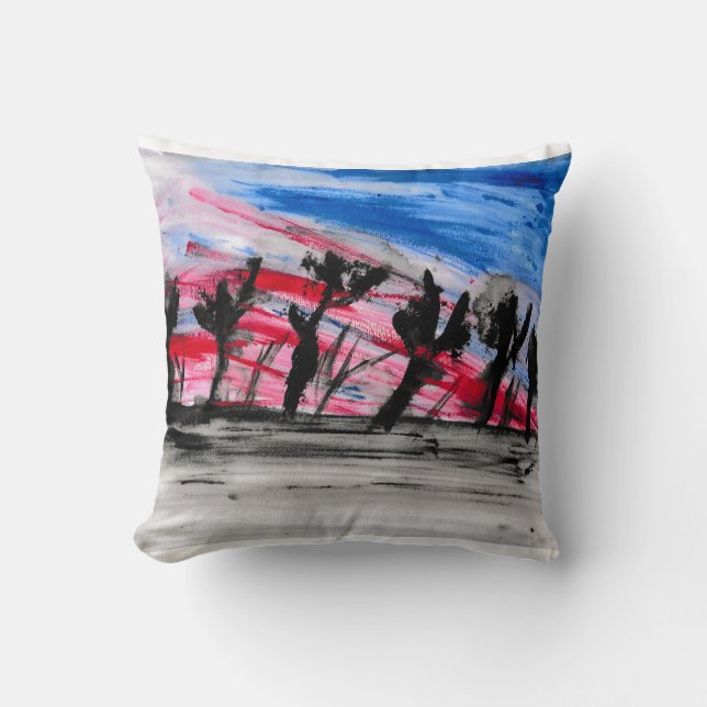 Almofada Sunset Vermelho (Frente)