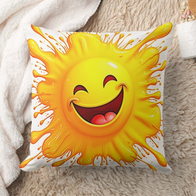 Almofada Sunshine Smiles: Bursting Joy (Cobertor)