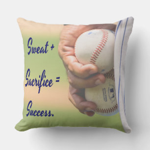 Almofada Suor mais Sacrifício é igual ao sucesso BASEBALL