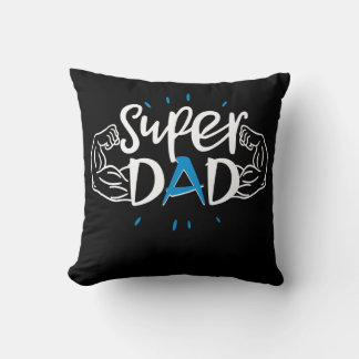 Almofada Super Dad Pillow V2 – Cozy Father Gift