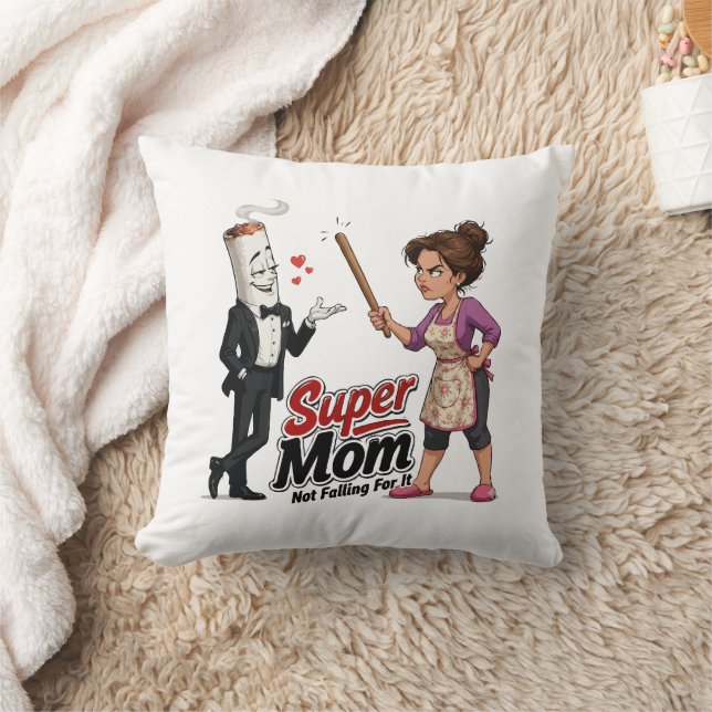 Almofada Super Mãe Não Está Comprando (Cobertor)