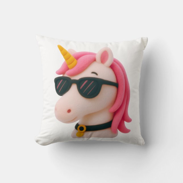 Almofada super soft unicorn-style plush style (Frente)