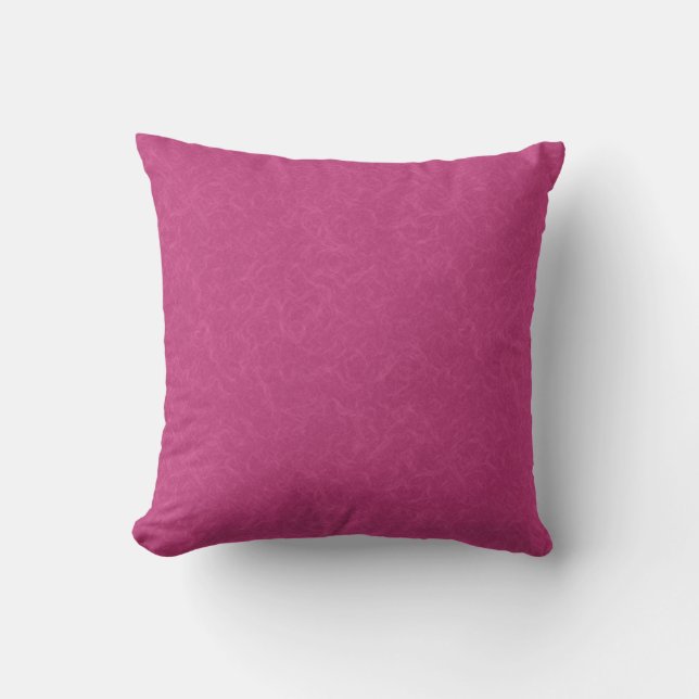 Almofada Superfície rosa texturizada com padrão espiral (Frente)