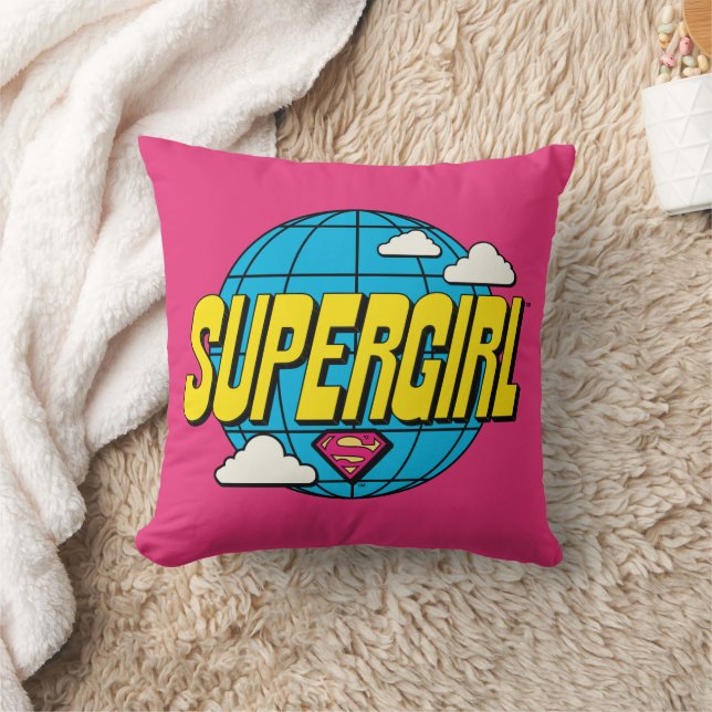 Almofada Supergirl Gráfico Pop Global (Cobertor)
