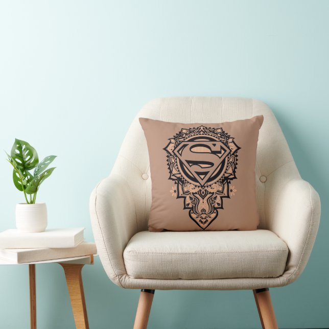 Almofada Supergirl Mandala Graphic (Cadeira)