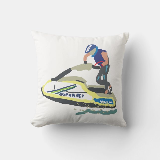 Almofada SuperJet de Jet Ski em Pé (Frente)