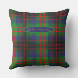 Almofada Superstar Tartan Azul Amarelo